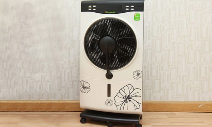 Quạt hơi nước Kangaroo KG553 thiết kế đẹp mắt