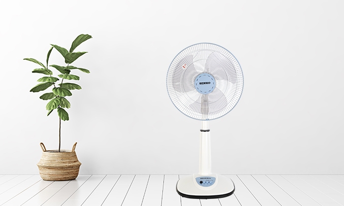 Quạt điện loại nào tốt? Quạt lỡ Senko L1338 màu gốm