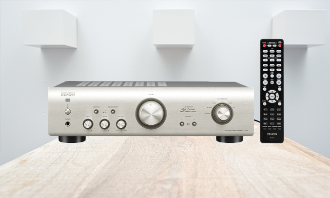 Amply Denon PMA 720AEBKE2  kết nối đa dạng