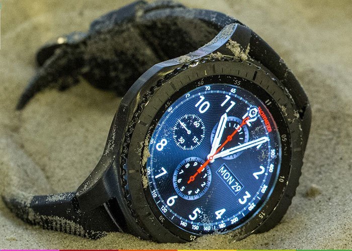Samsung Gear S3 Frontier có khả năng chống nước chuẩn IP68