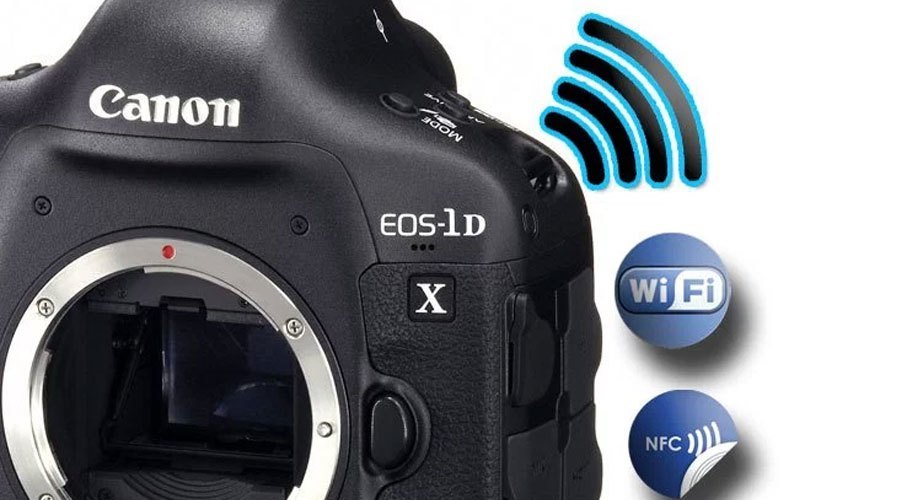 M&aacute;y ảnh Canon EOS 1DX Mark II chia sẻ h&igrave;nh ảnh th&ocirc;ng qua Wifi nhanh ch&oacute;ng