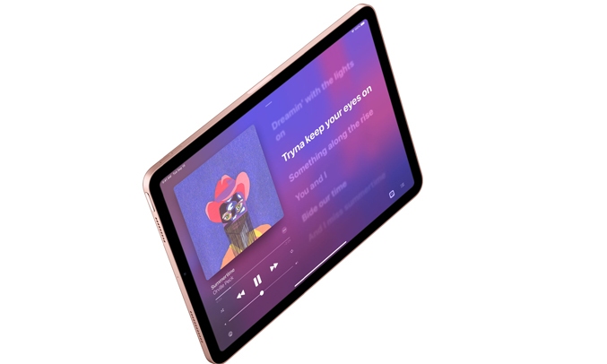 Máy tính bảng iPad Air 4 10.9 inch Wifi 64GB MYFP2ZA/A Vàng Hồng 2020