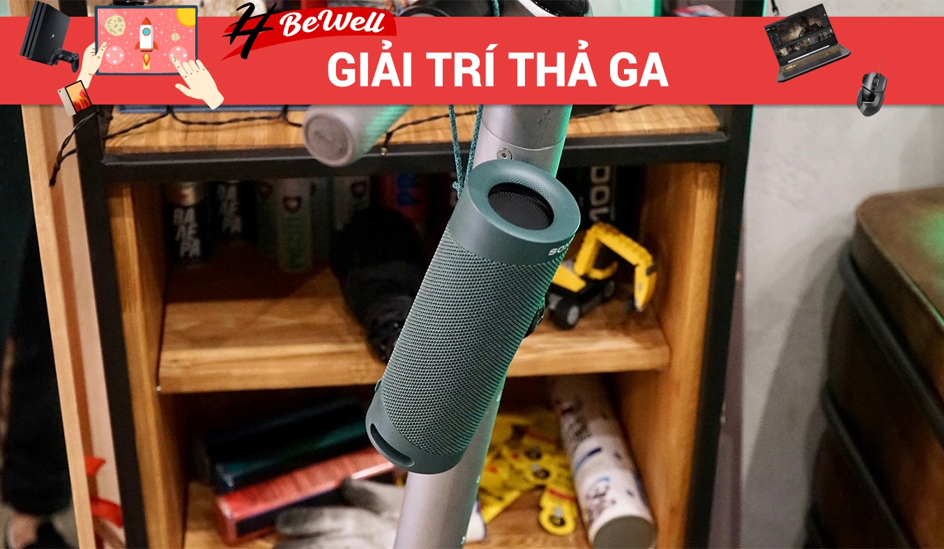 Loa Bluetooth Sony SRS-XB23 Xanh Olive