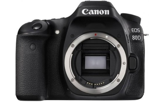 Máy ảnh ảnh Canon EOS 80D có thiết kế hiện đại, độc đáo