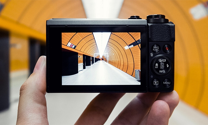 Máy ảnh Canon Powershot G7X MKII - Lấy nét Tự động Cải tiến