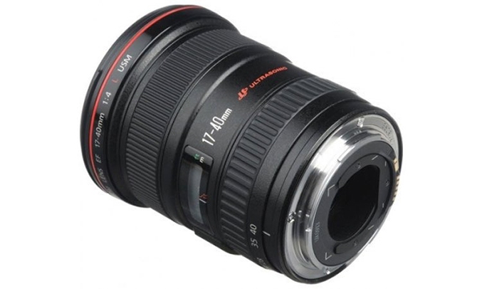 Ống kính Canon EF 17-40MM F/4L USM chống rung hiệu quả