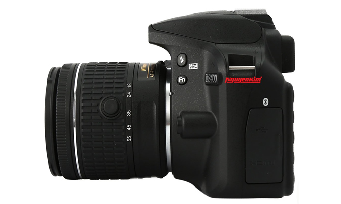 Máy ảnh Nikon D3400 ống kính SG 18-55mm dải ISO rộng