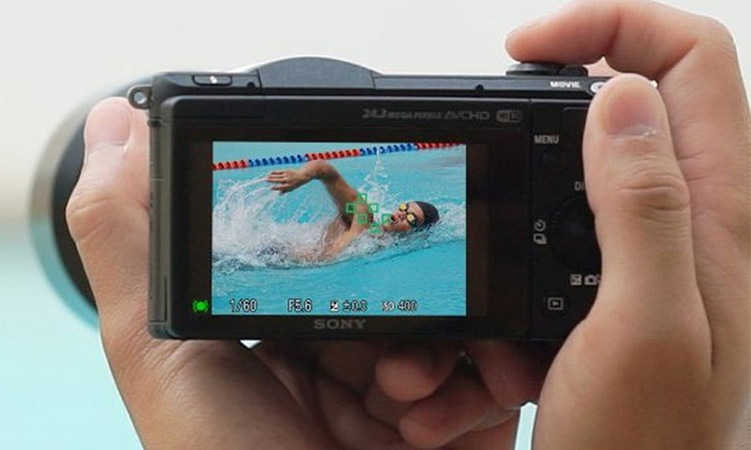 Máy ảnh Sony KTS ILCE-5100L/BAP2 lấy nét nhanh