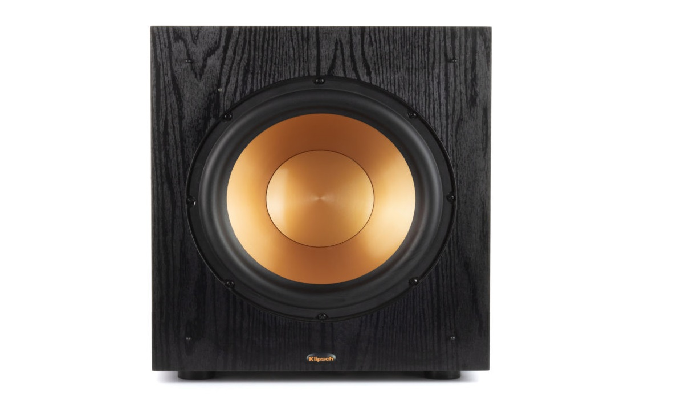 Loa Klipsch Sub-100 Đen - Ampli Class D bên trong