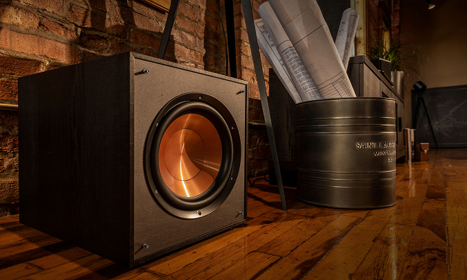 Loa Klipsch Sub-100 Đen - Loa trầm Cerametallic ™ phủ đồng