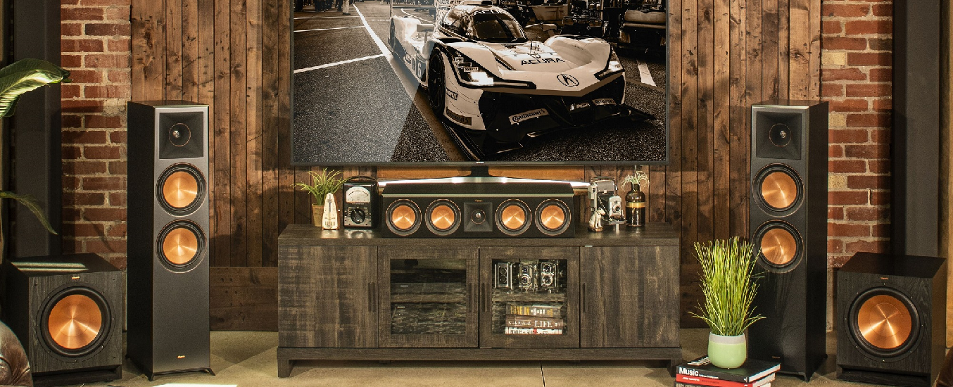 Loa Klipsch Sub-100 Đen - Thiết kế hiện đại, âm trầm sống động