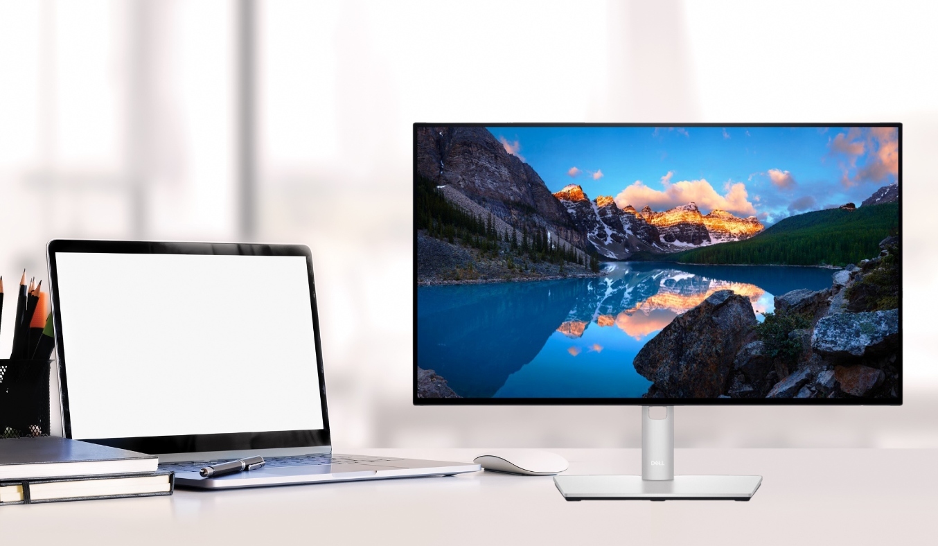 Màn hình Dell UltraSharp 23.8 inch U2422H - Thiết kế sang trọng