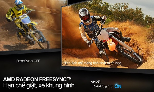 Màn hình Samsung 22 inch LS22C310EAEXXV AMD Radeon FreeSync™chơi game mượt mà cực đã