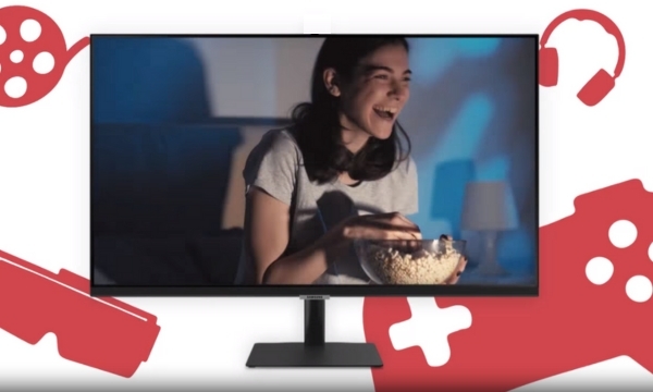 Màn hình vi tính Samsung M5 LS32BM500EEXXV - Hiển thị rộng rãi