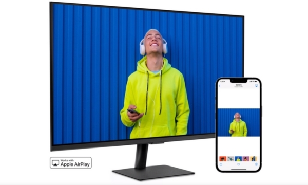 Màn hình vi tính Samsung M5 LS32BM500EEXXV - khả năng kết nối thiết bị Apple