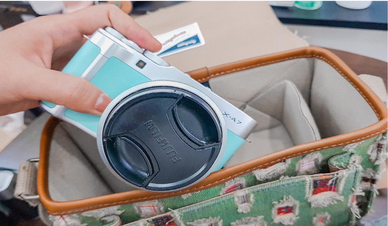 Máy ảnh Fujifilm X-A7/XC1545 Xanh bạc hà - Thiết kế hiện đại, màu xanh bạc hà ngọt ngào