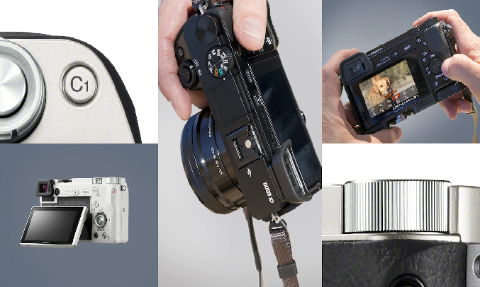 Máy ảnh Sony Alpha 6000 ILCE-6000L/BAP2 -Màn hình LCD 