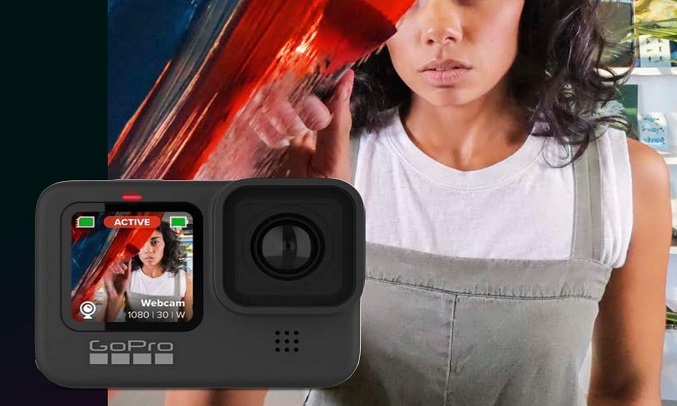 Máy quay Gopro Hero 9 Đen - Webcam Mode