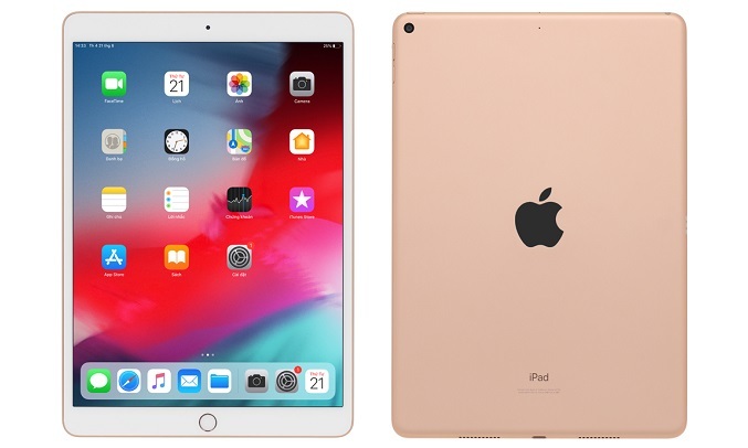 Máy tính bảng iPad Air 10.5 inch Wifi 256GB MUUT2ZA/A Vàng (2019) - Touch ID