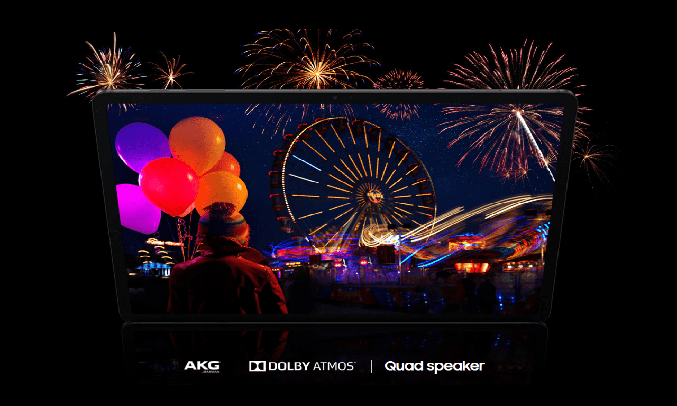 Máy tính bảng Samsung Galaxy Tab S7 Đen - Âm thanh vòm Dolby Atmos