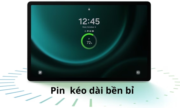 Máy tính bảng Samsung Galaxy Tab S9 FE Wifi - viên pin lớn