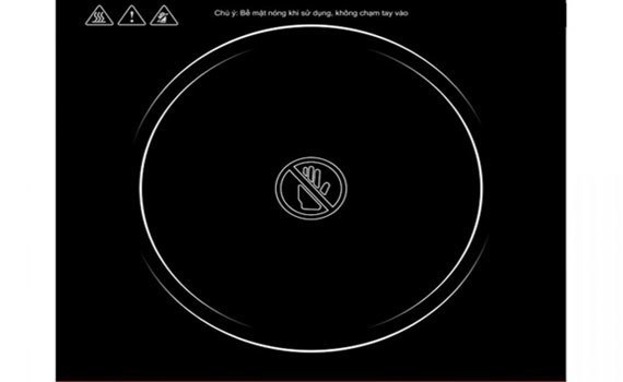 Bếp hồng ngoại Sunhouse SHD6001 có mặt kính chịu nhiệt