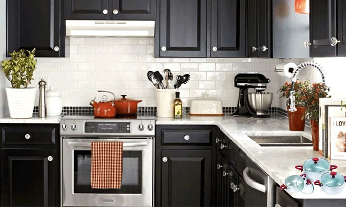 Bộ nồi Anod Sunhouse SH6633-18QT thiết kế sang trọng