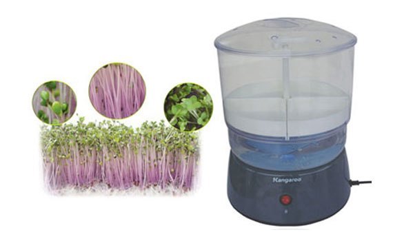 M&aacute;y l&agrave;m rau mầm Kangaroo KG-261 sử dụng tiện lợi