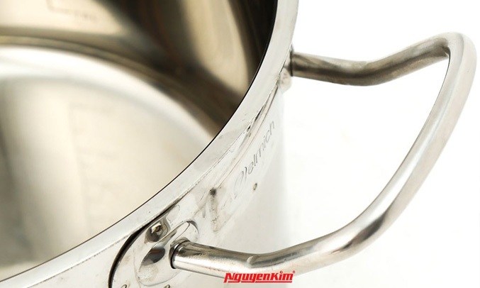 Nồi inox Elmich Luxor 304 24cm chắc chắn