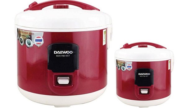 Nồi cơm điện Daewoo 1.8 lít RC01/700-1817U chất lượng