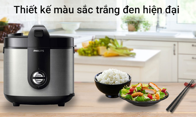 Nồi cơm điện Philips 2 lít HD3128 duy trì độ ẩm