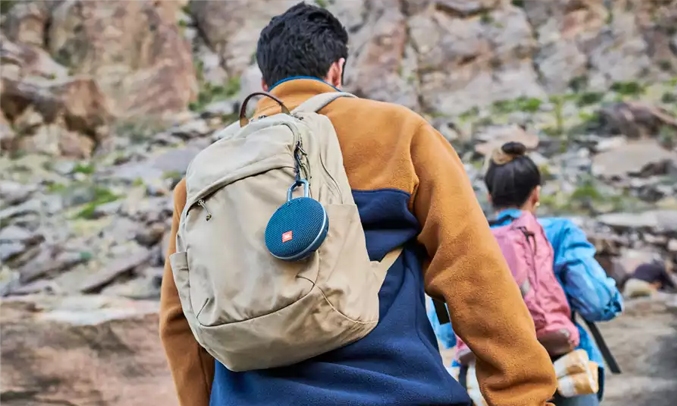 Loa di động JBL Clip 3 xanh dương âm thanh mạnh mẽ