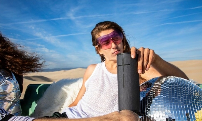 Loa Bluetooth Logitech Boom 3 Black - Nghe nhạc liên tục đến 15h