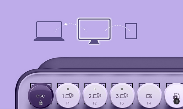 Bàn Phím Logitech Pop Keys - Kết nối