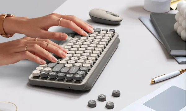 Bàn Phím Logitech Pop Keys Xám