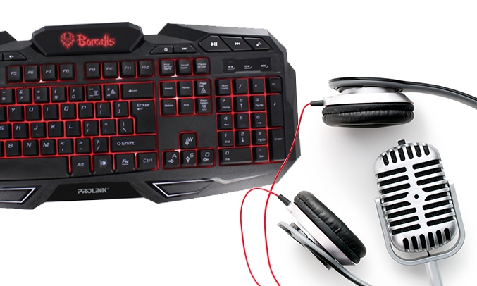 Bàn phím vi tính Prolink PKGM9302 - Thiết kế đậm chất Game thủ