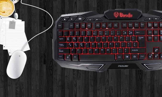 Bàn phím vi tính Prolink PKGM9302 -Tương thích tốt 