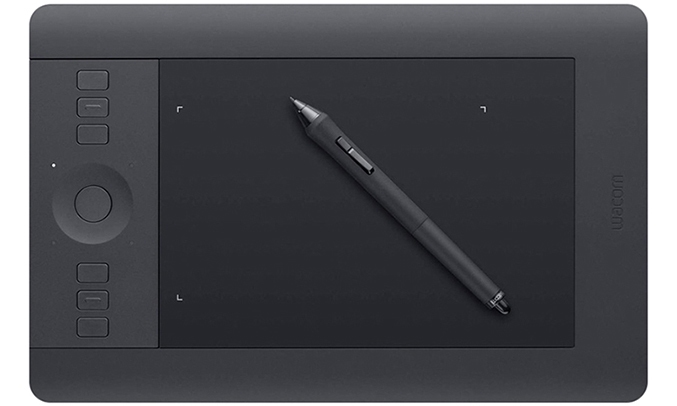Bảng vẽ điện tử Wacom Intuous PTH-451/K1-CX màn hình tiện ích