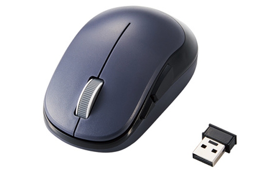 Chuột không dây BlueLED Elecom M-DY13DBBK Thiết kế tinh tế