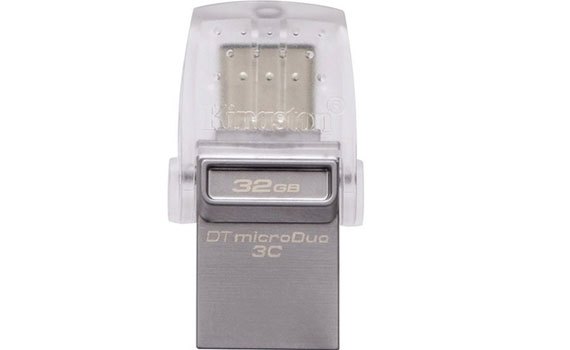 USB Kingston Microduo 3C 32GB (USB 3.1/USB Type C) có thiết kế tiện dụng