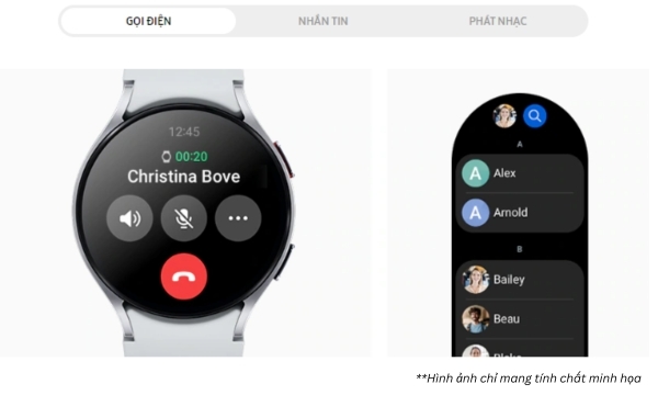 Galaxy Watch6 Classic Bluetooth 47mm - Nghe nhạc, nhận các thông báo