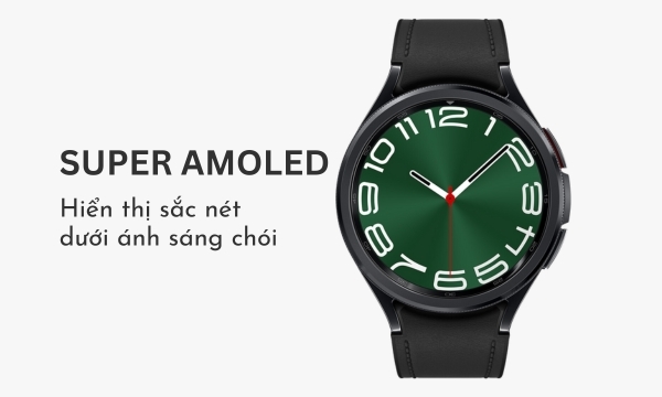 Galaxy Watch6 Classic Bluetooth - Màn hình Super AMOLED