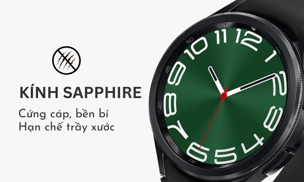 Galaxy Watch6 Classic Bluetooth 47mm - Mặt kính Sapphire