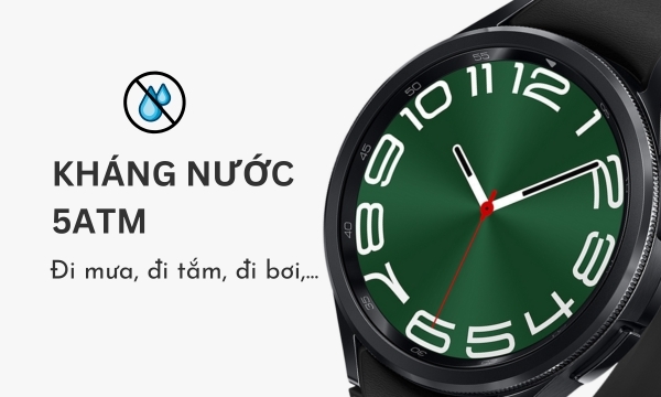 Galaxy Watch6 Classic Bluetooth 47mm - Chuẩn kháng nước 5ATM