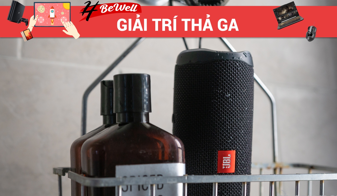 Loa Bluetooth JBL FLIP5BLK Đen - Thiết kế