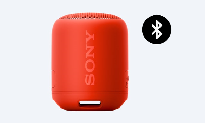 Loa bluetooth Sony SRS-XB12 Đỏ - Kết nối Bluetooth