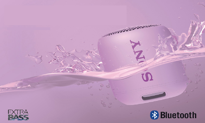 Loa bluetooth Sony SRS-XB12 Tím - Kết nối Bluetooth