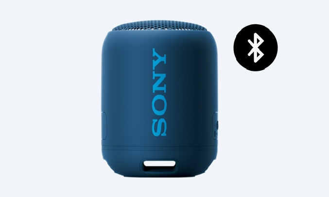 Loa bluetooth Sony SRS-XB12 Xanh Dương - Kết nối Bluetooth