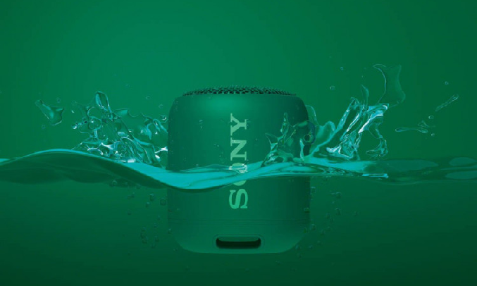 Loa bluetooth Sony SRS-XB12 Xanh Lá - Chống nước IP67