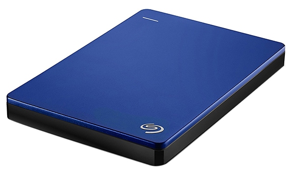 Ổ cứng Seagate Backup Plus Slim 1TB xanh thiết kế nguyên khối